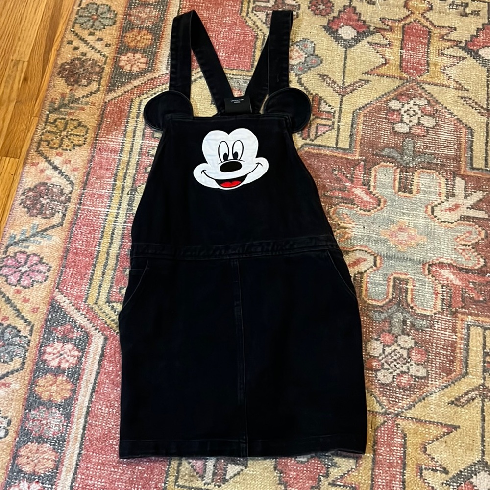 Disney x Lazy Oaf Mickey Mouse Pinafore Dress - Picture 1 of 3